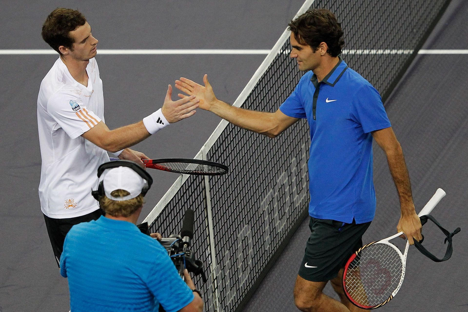 The duo pictured at the 2012 Shanghai Rolex Masters